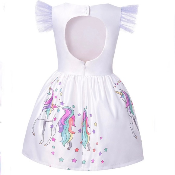 Luxury unicorn birthday dress - Picture 7 of 12